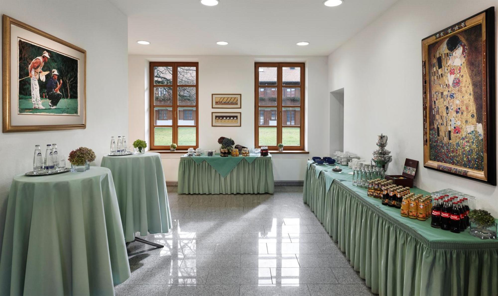 Margarethenhof Am Tegernsee Waakirchen المطعم الصورة